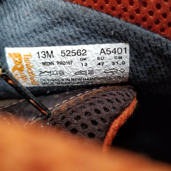 Timberland PRO® Men's ENDURANCE 6" STEEL TOE BOOT Construction 52562 Sz 13 - Picture 12 of 12
